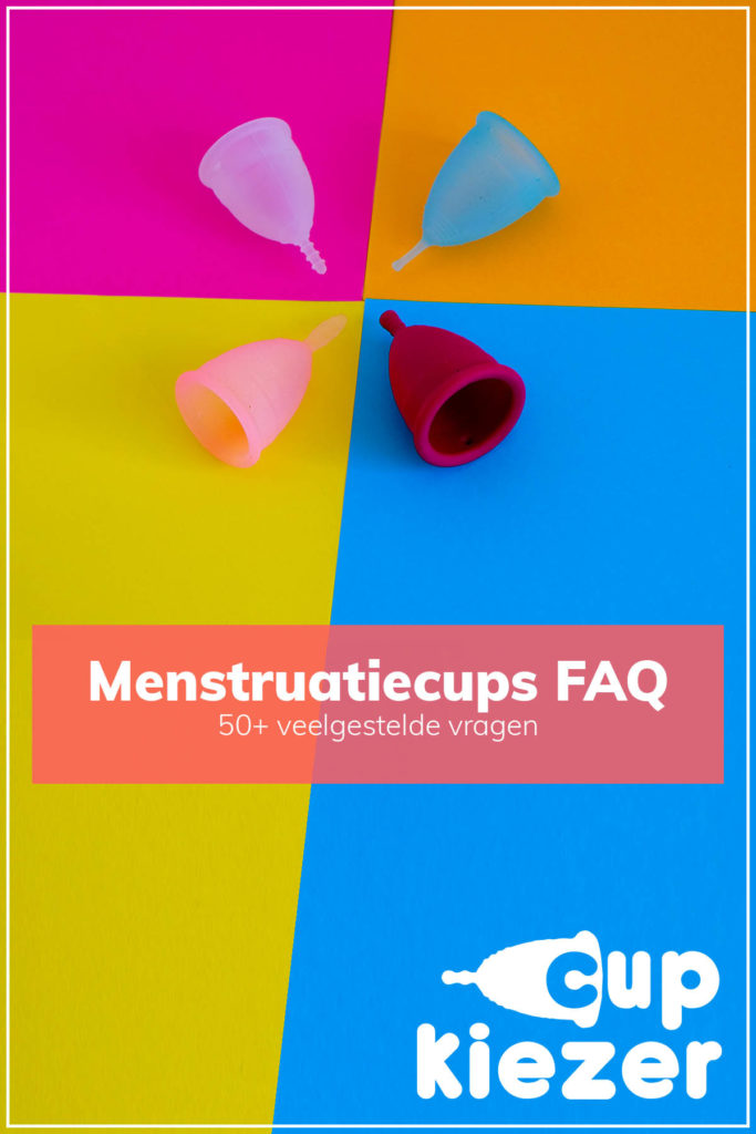 Alles wat je wilt weten over menstruatiecups in deze FAQ, met 50+ veelgestelde vragen.